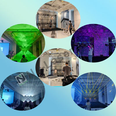 15W-30W Laserlicht Kompakte und leistungsstarke Laserlösung für schnelles Laserschneiden mit Wellenlänge R-638nm G-525nm B-455 Nm
