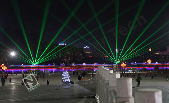 Anpassbarer 10W Vollfarben 3D-Animation Laser-Show Projektor Energieeinsparung