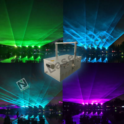 Anpassbarer 10W Vollfarben 3D-Animation Laser-Show Projektor Energieeinsparung