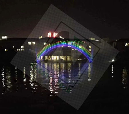 Einstellbare Regenbogenbrunnenbeleuchtung Mehrfarbe für 110-240V Leistung