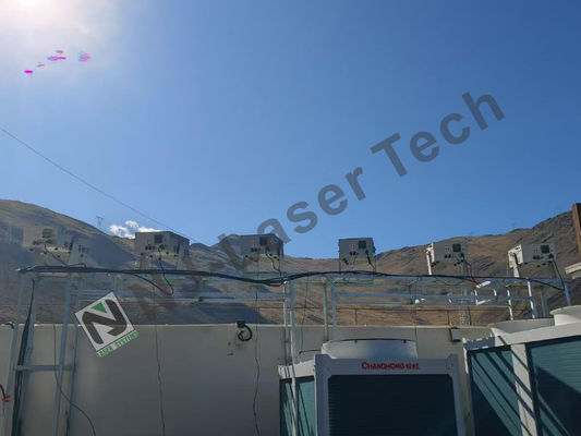 Dekorative Laserbrunnenbeleuchtung mit einstellbarer Größe und elektrischer Stromquelle
