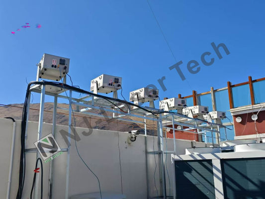 498 mm × 406 mm × 342 mm Hochleistungsdiodenlaser mit AC 220V/110V-Stromversorgung