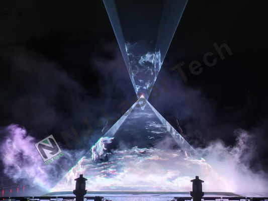 Erstellen Sie eine entspannte Atmosphäre mit Fernbedienung Laserbrunnen Beleuchtung Einstellbarer Größe