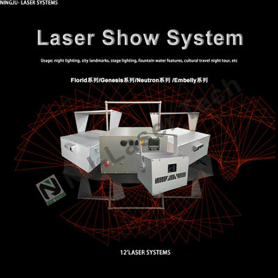 Transform Space mit Disco Laser Lights 50 G Power und 532 Nm Wellenlänge