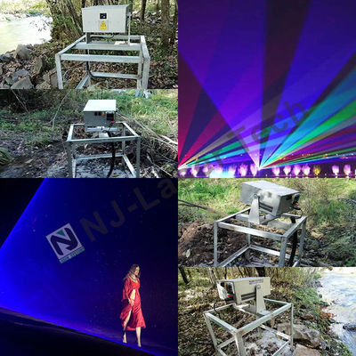Transform Space mit Disco Laser Lights 50 G Power und 532 Nm Wellenlänge