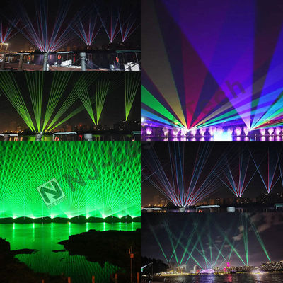 Transform Space mit Disco Laser Lights 50 G Power und 532 Nm Wellenlänge