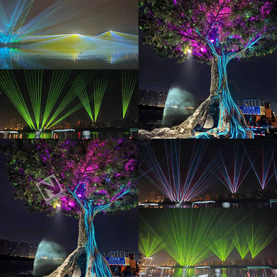 Transform Space mit Disco Laser Lights 50 G Power und 532 Nm Wellenlänge