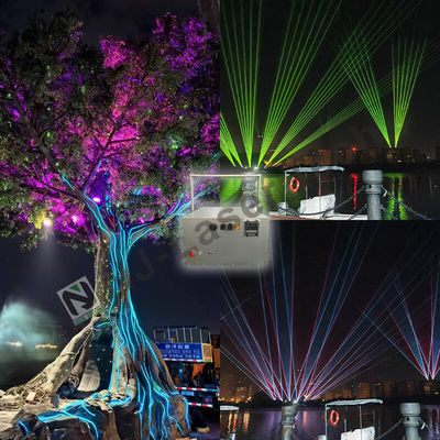 Transform Space mit Disco Laser Lights 50 G Power und 532 Nm Wellenlänge